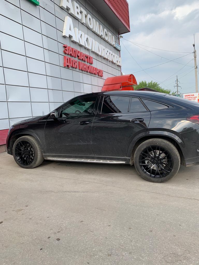 Mercedes GLE Coupe C167 на 21" кованых дисках нашего производства фото 2